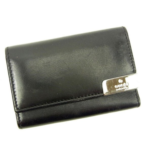 Gucci Key holder Key case Black Woman Authentic Used